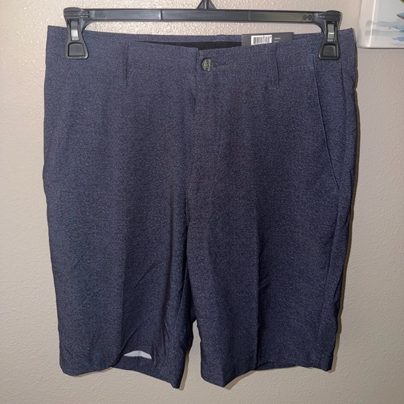 Pebble Beach Other - Men’s Pebble Beach Performance Dry Luxe Flat Front Golf Shorts Size 30 NWT Navy
